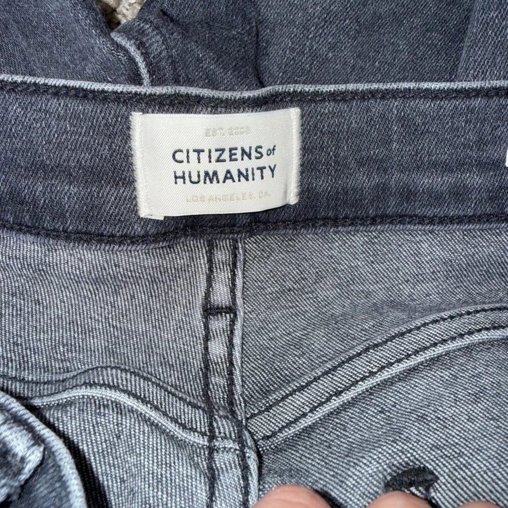 Citizens of Humanity Olivia Jeans Womens 27 Grey Excellent Slim High Rise